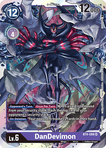 DanDevimon [BT4-088] (Event Pack) [Great Legend Promos] (ONLINE ORDER ONLY)