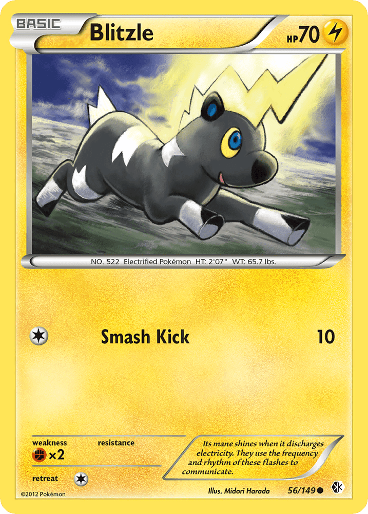 Blitzle (56/149) [Black & White: Boundaries Crossed] (Online Only)