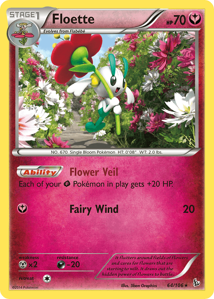 Floette (64/106) [XY: Flashfire] (Online Only)