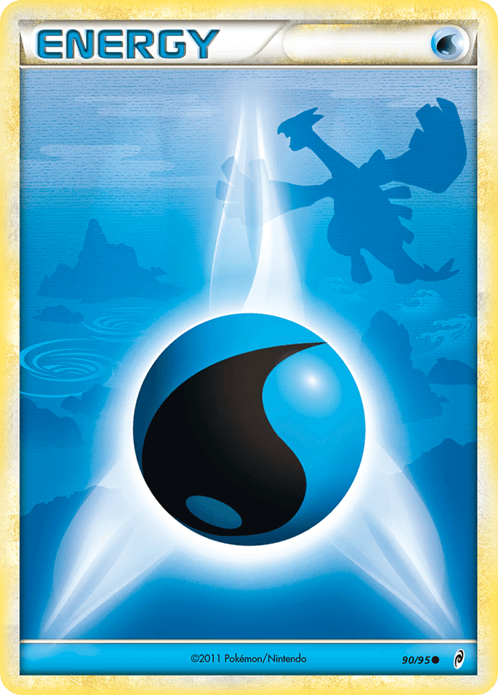 Water Energy (90/95) [HeartGold & SoulSilver: Call of Legends] (Online Only)