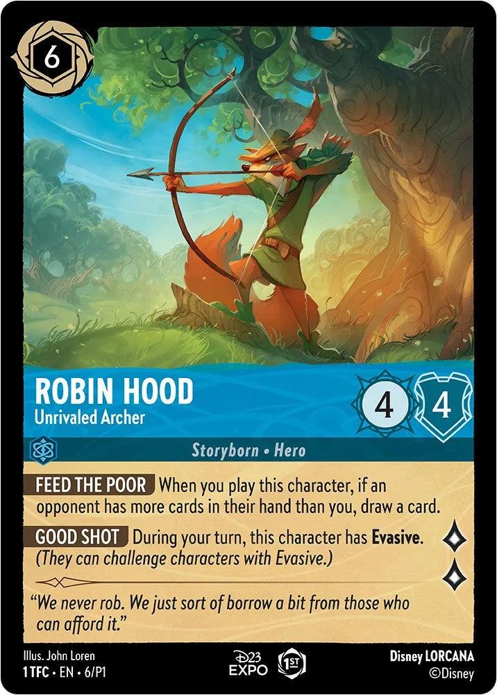 Robin Hood (6) [D23 Promos] (ONLINE ORDER ONLY)
