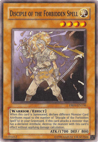 Disciple of the Forbidden Spell [DR04-EN136] Common (ONLINE ORDER ONLY)