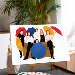 Friends - Paint By Numbers Kit (ONLINE ORDER ONLY)
