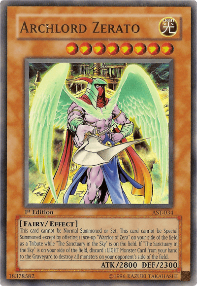 Archlord Zerato [AST-034] Ultra Rare (ONLINE ORDER ONLY)