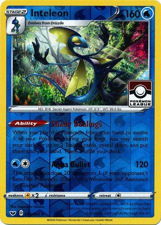 Inteleon (058/202) (League Promo) [Sword & Shield: Base Set] (Online Only)