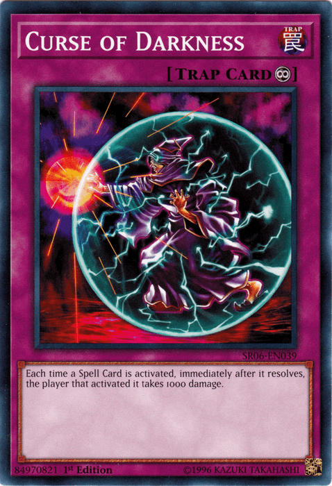 Curse of Darkness [SR06-EN039] Common (ONLINE ORDER ONLY)
