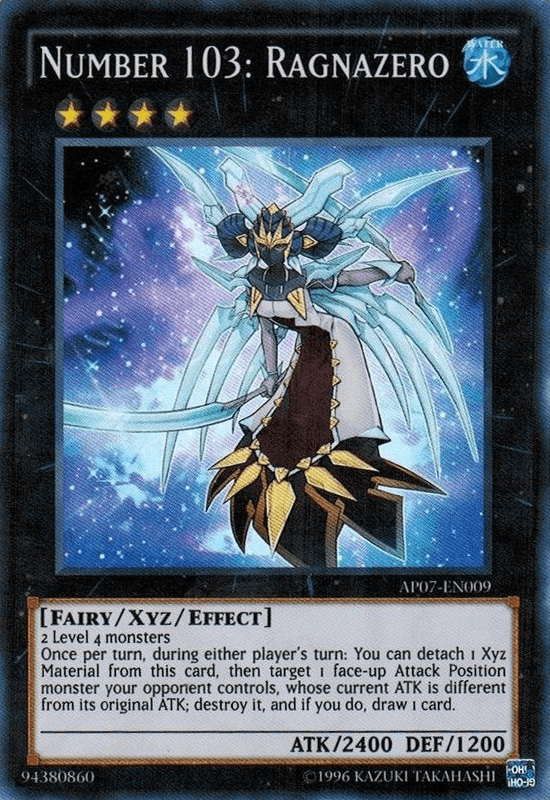 Number 103: Ragnazero [AP07-EN009] Super Rare (ONLINE ORDER ONLY)