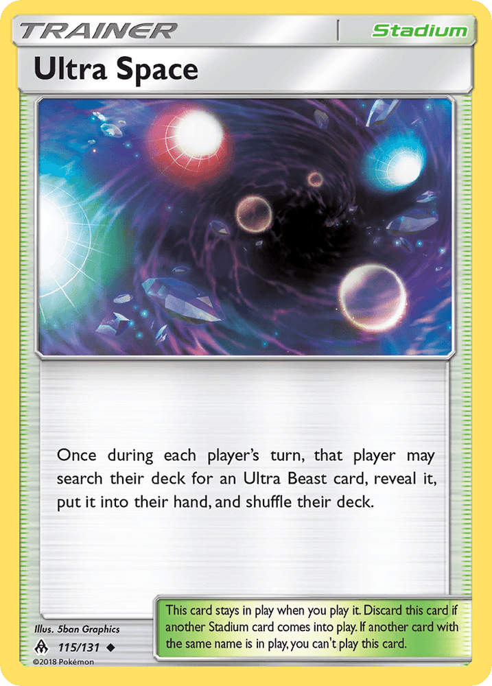 Ultra Space (115/131) [Sun & Moon: Forbidden Light] (Online Only)