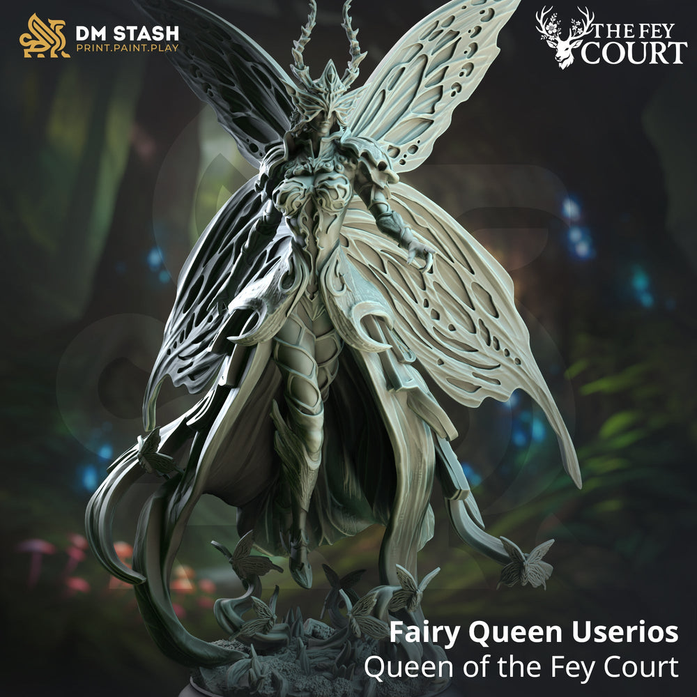 Userios, Queen of the Fey Court (Female Fairy Noble) (Online Order Only)