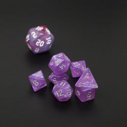 Fairy Spirit - 7 Piece DnD Dice Set | Mini Acrylic RPG Gaming Dice (ONLINE ORDER ONLY)