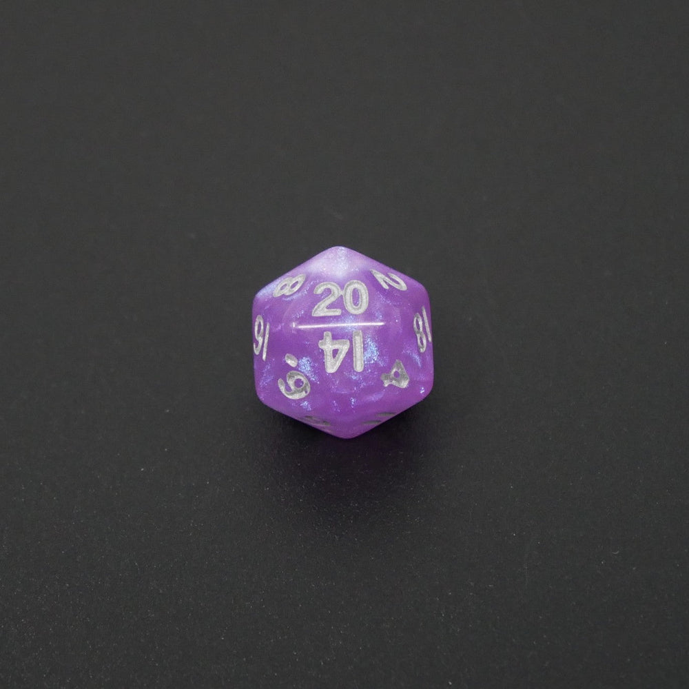 Fairy Spirit - 7 Piece DnD Dice Set | Mini Acrylic RPG Gaming Dice (ONLINE ORDER ONLY)