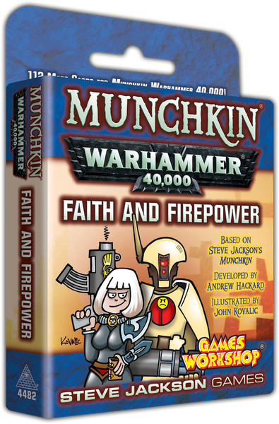 Munchkin Warhammer 40,000 - Faith and Firepower (ONLINE ORDER ONLY)
