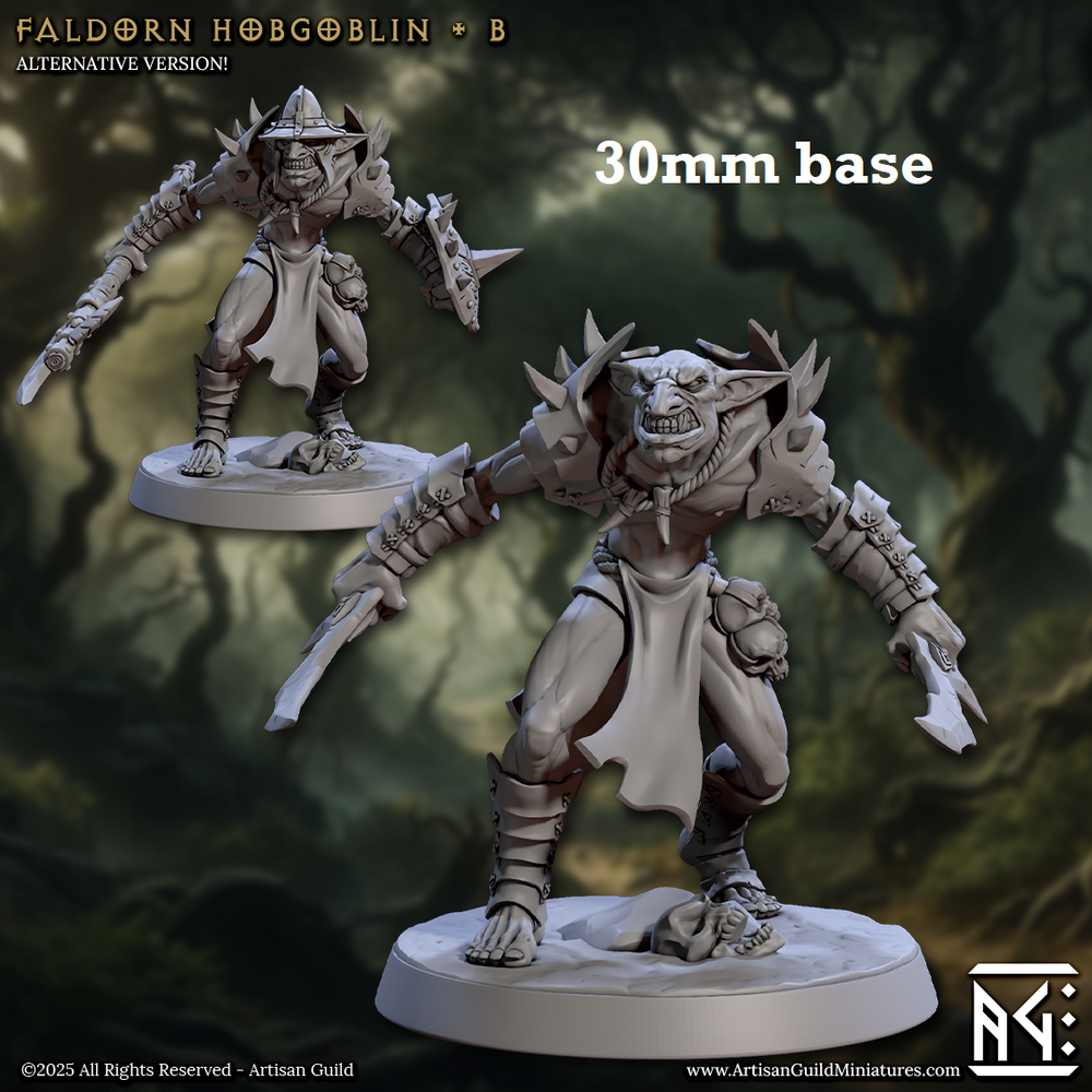 Faldorn Hobgoblin: Sculpt B (Male Hobgoblin Soldier) (Online Order Only)