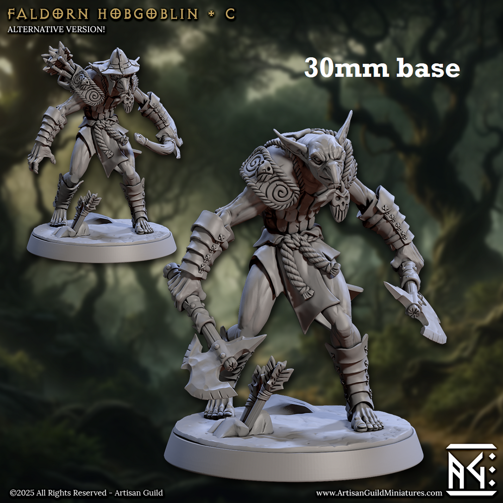 Faldorn Hobgoblin: Sculpt C (Male Hobgoblin Soldier) (Online Only)