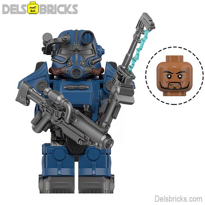Fallout T-45 Power Armor Lego Minifigures Custom video Game Toys Set 5-2 (ONLINE ORDER ONLY)