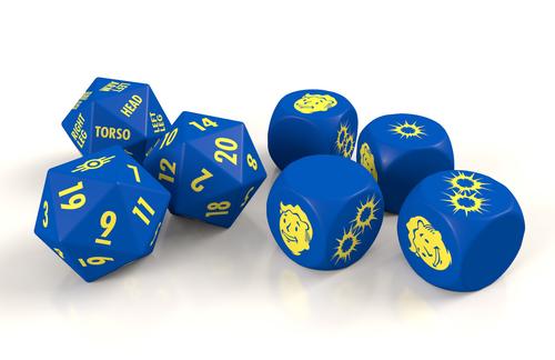Fallout: The Roleplaying Game - Dice Set (ONLINE ORDER ONLY)