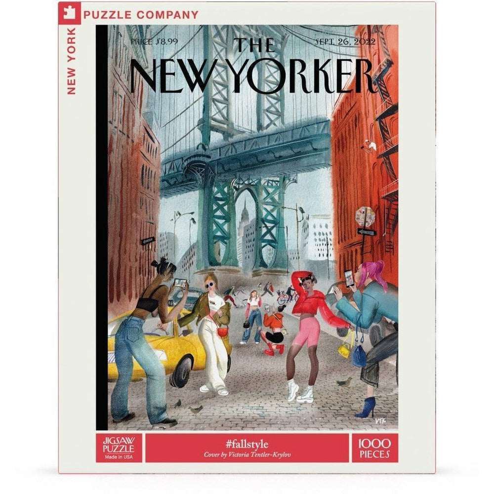 #fallstyle The New Yorker 1000 Piece Jigsaw Puzzle NYPC (ONLINE ORDER ONLY)
