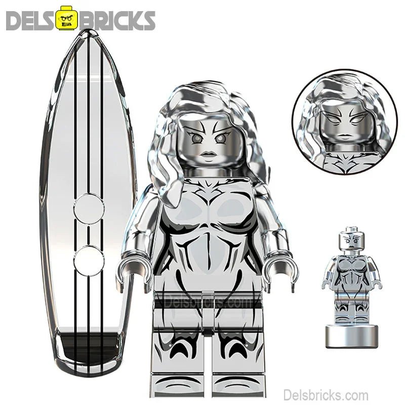 Fantastic Four First Steps Silver Surfer Shalla- Bal Lego Minifigures Custom Toys 2 (ONLINE ORDER ONLY)