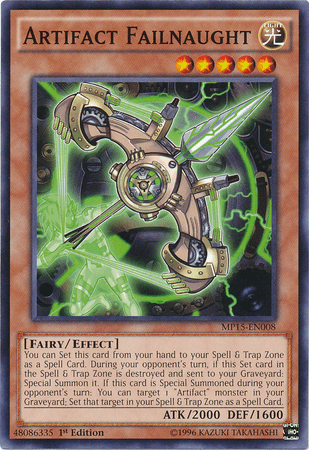 Artifact Failnaught [MP15-EN008] Common (ONLINE ORDER ONLY)