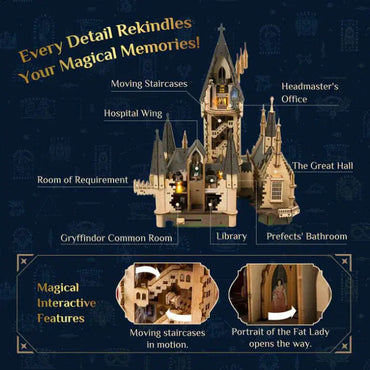 Puremind: Harry Potter Craft Kit - Hogwarts The Great Hall (ONLINE ORDER ONLY)