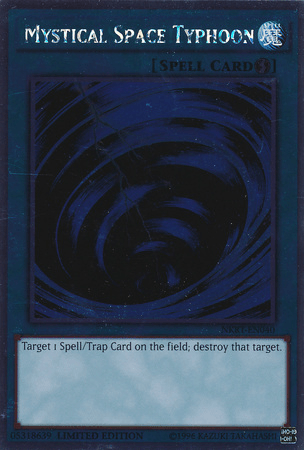 Mystical Space Typhoon [NKRT-EN040] Platinum Rare (ONLINE ORDER ONLY)