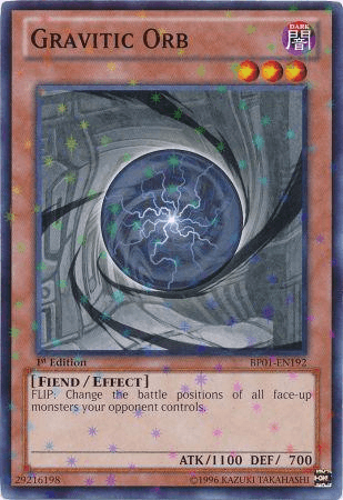 Gravitic Orb [BP01-EN192] Starfoil Rare (ONLINE ORDER ONLY)