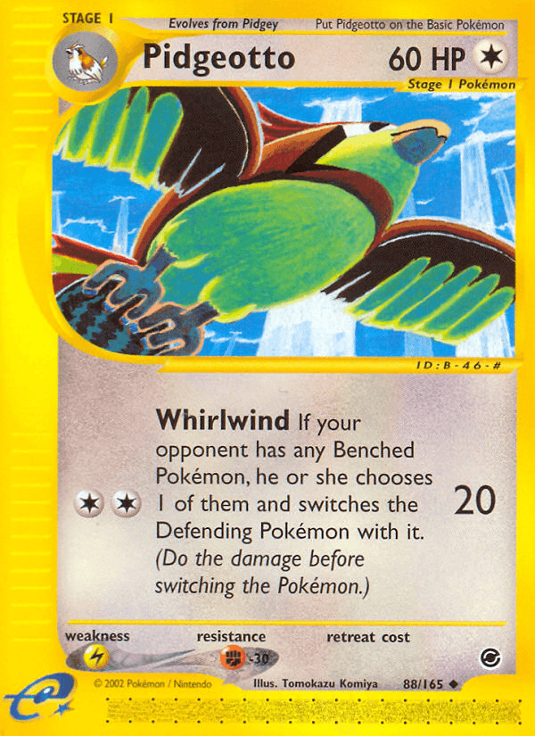 Pidgeotto (88/165) [Expedition: Base Set] (Online Only)
