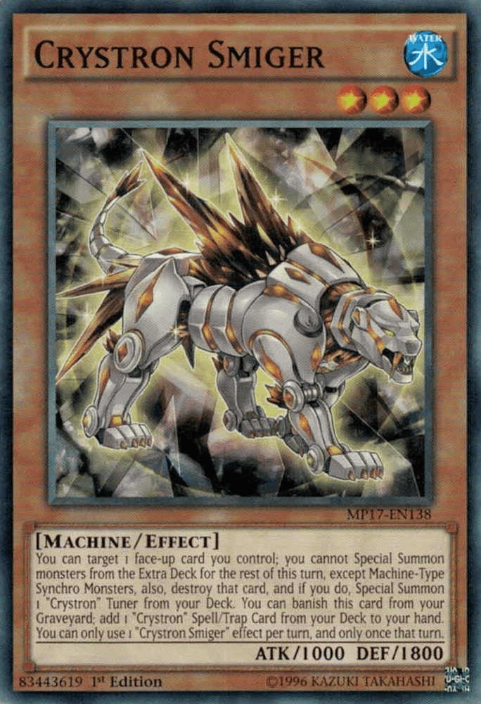 Crystron Smiger [MP17-EN138] Common (ONLINE ORDER ONLY)