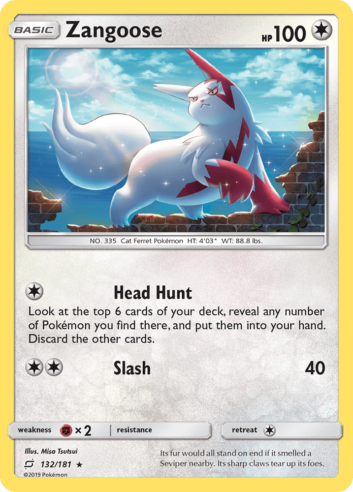 Zangoose (132/181) [Sun & Moon: Team Up] (Online Only)