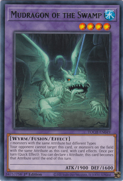 Mudragon of the Swamp [TOCH-EN049] Rare (ONLINE ORDER ONLY)