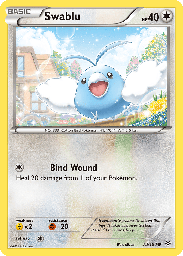 Swablu (73/108) [XY: Roaring Skies] (Online Only)