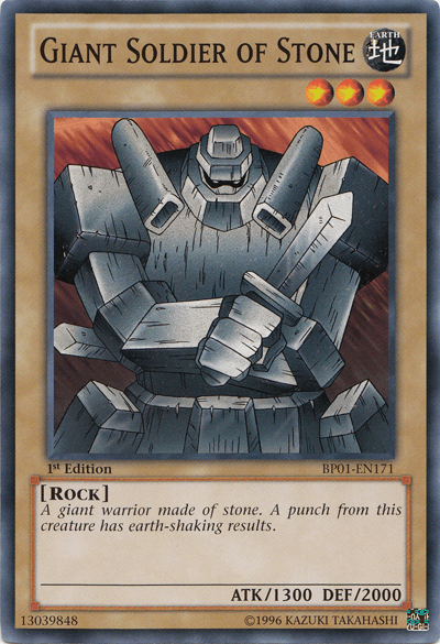 Giant Soldier of Stone [BP01-EN171] Common (ONLINE ORDER ONLY)