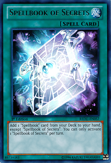 Spellbook of Secrets [REDU-EN057] Ultra Rare (ONLINE ORDER ONLY)