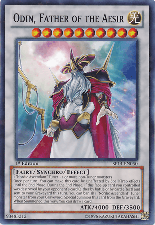 Odin, Father of the Aesir [SP14-EN050] Starfoil Rare (ONLINE ORDER ONLY)