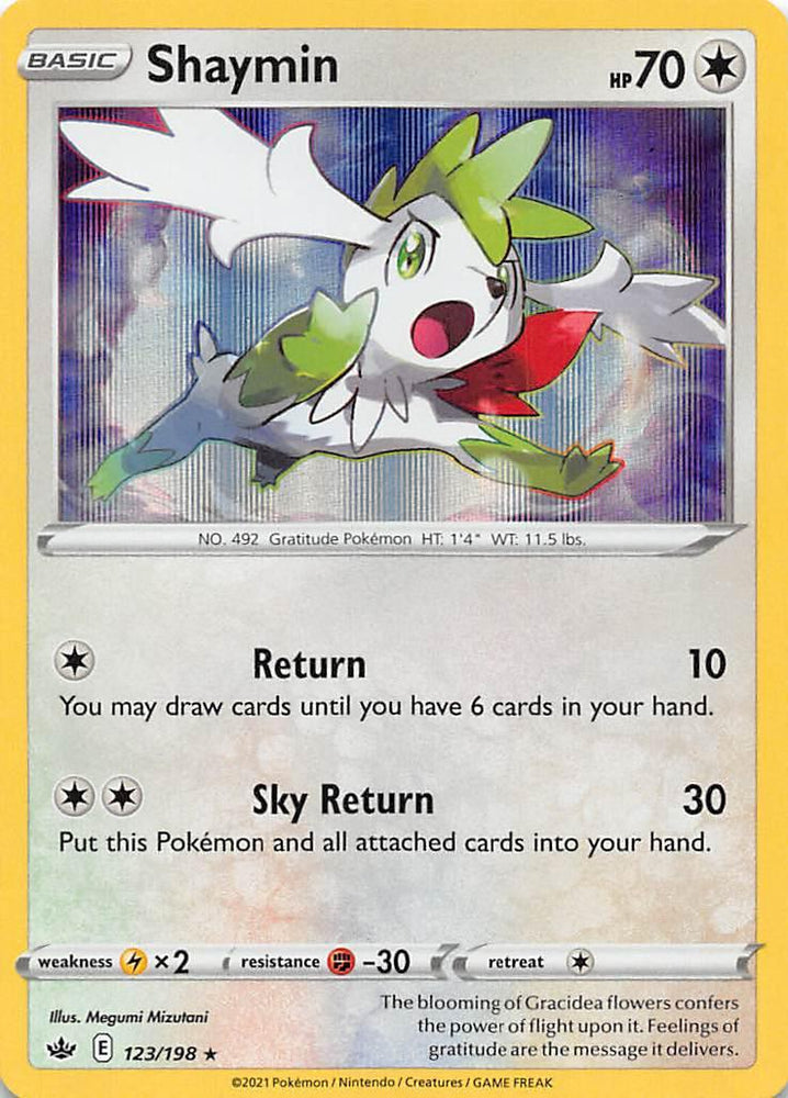 Shaymin (123/198) [Sword & Shield: Chilling Reign] (Online Only)