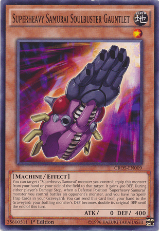 Superheavy Samurai Soulbuster Gauntlet [CROS-EN009] Common (ONLINE ORDER ONLY)