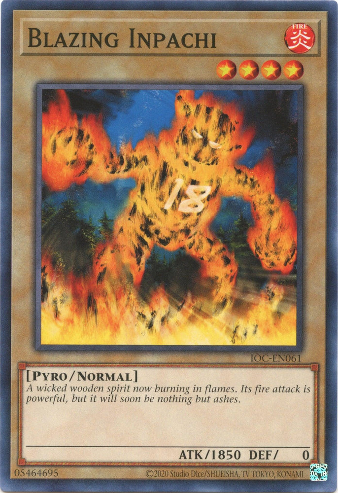 Blazing Inpachi (25th Anniversary) [IOC-EN061] Common (ONLINE ORDER ONLY)