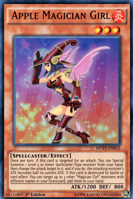 Apple Magician Girl [MVP1-EN015] Ultra Rare (ONLINE ORDER ONLY)