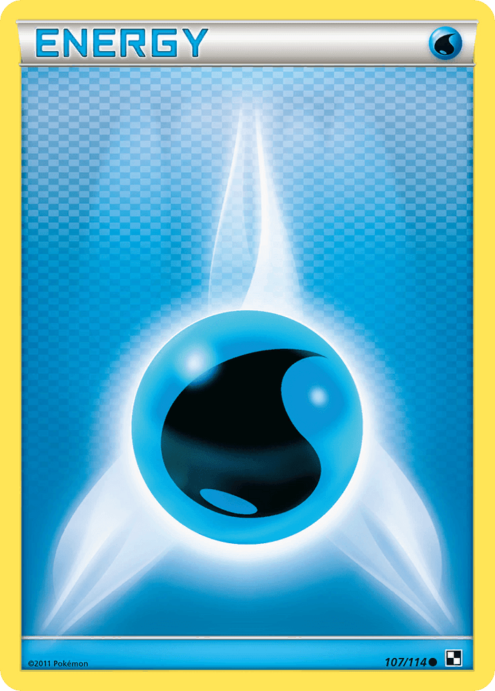 Water Energy (107/114) [Black & White: Base Set] (Online Only)