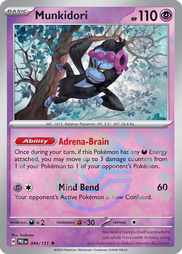 Munkidori (044/131) (Poke Ball Pattern) [Scarlet & Violet: Prismatic Evolutions] (Online Only)