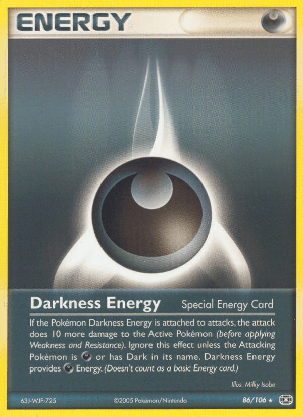 Darkness Energy (86/106) [EX: Emerald] (Online Only)