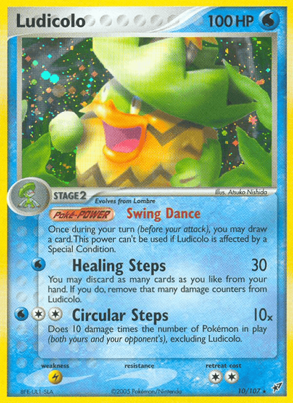 Ludicolo (10/107) [EX: Deoxys] (Online Only)