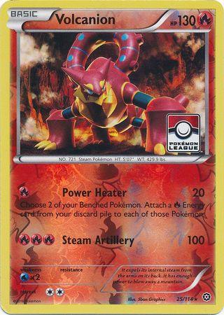 Volcanion (25/114) (League Promo) [XY: Steam Siege] (Online Only)
