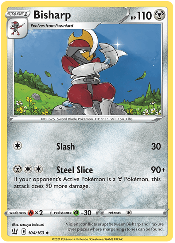 Bisharp (104/163) [Sword & Shield: Battle Styles] (Online Only)