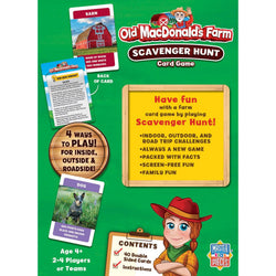 Old MacDonald's Farm - Scavenger Hunt Card Game