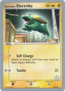 Team Aqua's Electrike (53/95) (Blaziken Tech - Chris Fulop) [World Championships 2004] (Online Only)