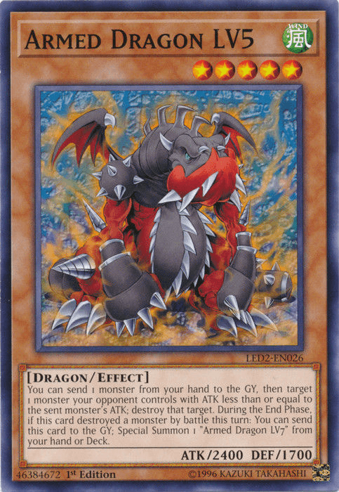 Armed Dragon LV5 [LED2-EN026] Common (ONLINE ORDER ONLY)