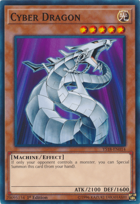 Cyber Dragon [YS18-EN014] Common (ONLINE ORDER ONLY)