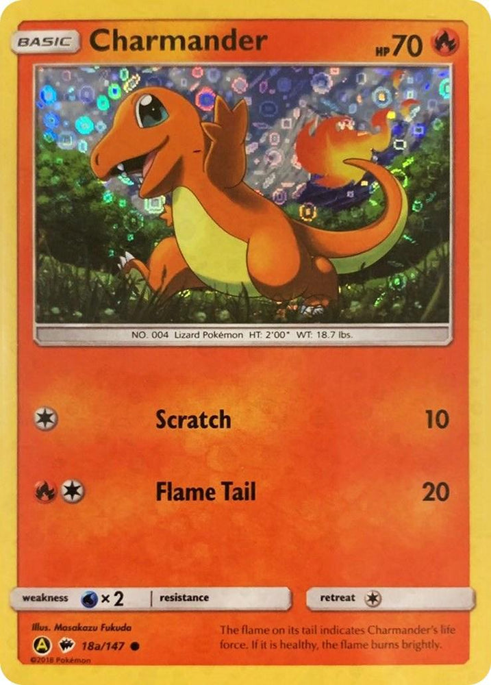 Charmander (18a/147) (General Mills Cereal Foil) [Alternate Art Promos] (Online Only)