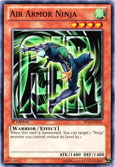 Air Armor Ninja [SP13-EN016] Common (ONLINE ORDER ONLY)